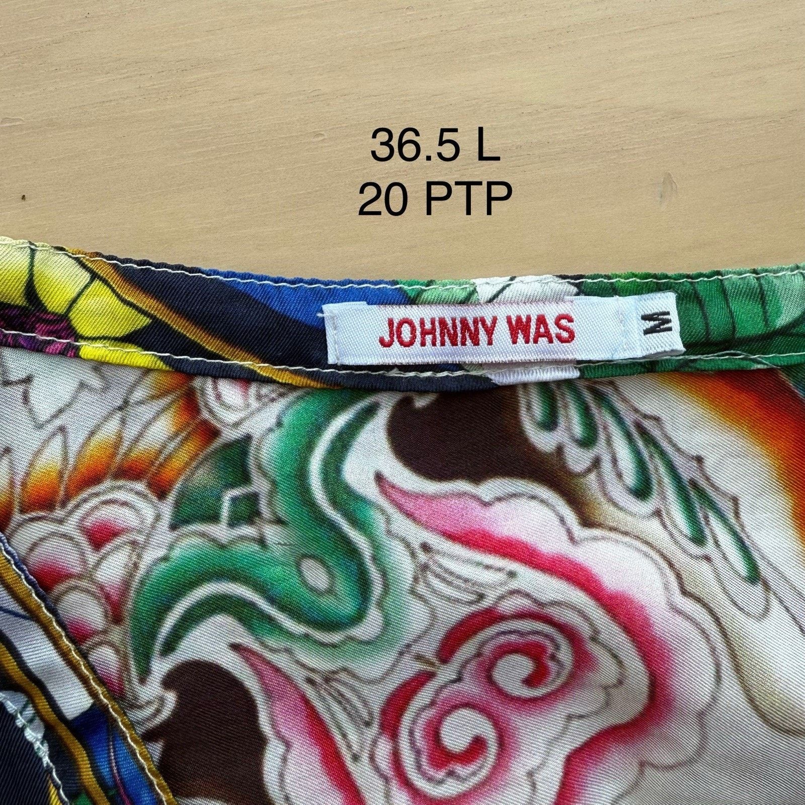 Designer × Johnny Was Johnny Was Silk Cardigan Women's Medium Multicolor Art Size M / US 6-8 / IT 42-44 - 9 Thumbnail