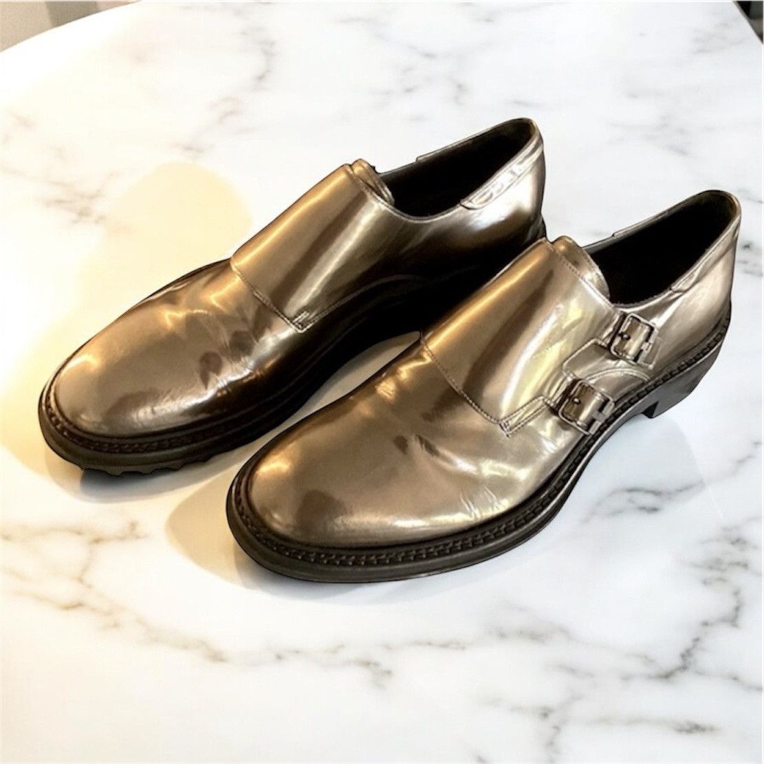 Lanvin Lanvin Double Monk Strap Size US 11 / EU 44 - 1 Thumbnail