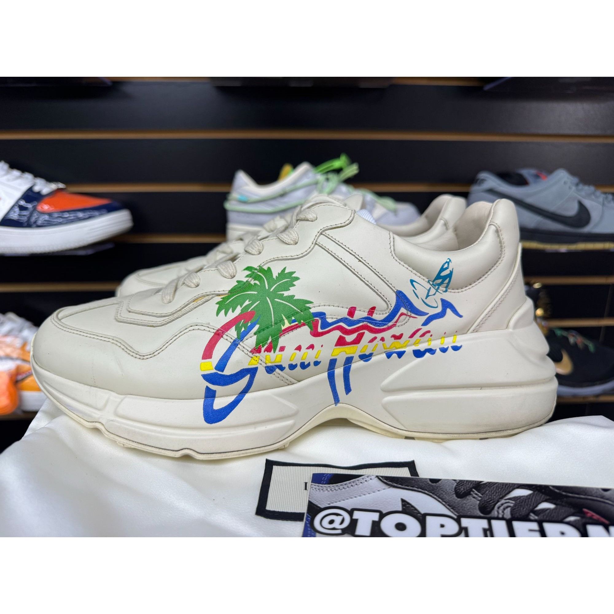Gucci GUCCI RHYTON HAWAII SZ 9.5G / 10 Size US 10 / EU 43 - 5 Thumbnail