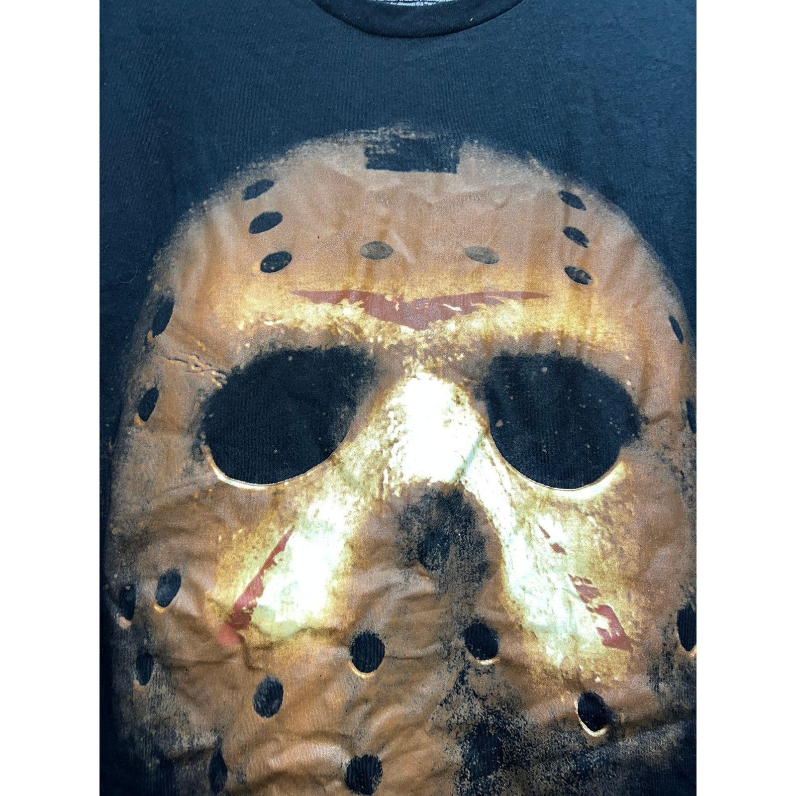 Vintage Friday The 13th Shirt Jason Voorhees Friday Mask Tee NWT 2XL Size US XXL / EU 58 / 5 - 3 Thumbnail