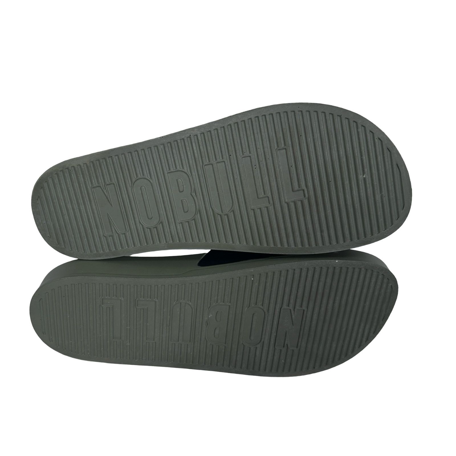 Other Nobull Slides Sandals Mens 12 Women 13.5 Green Black Slip On Size US 12 / EU 45 - 5 Thumbnail