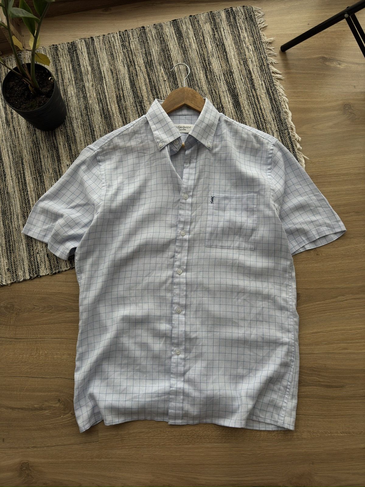 Other Yves Saint Laurent YSL vintage short sleeve summer shirt Size US M / EU 48-50 / 2 - 1 Thumbnail
