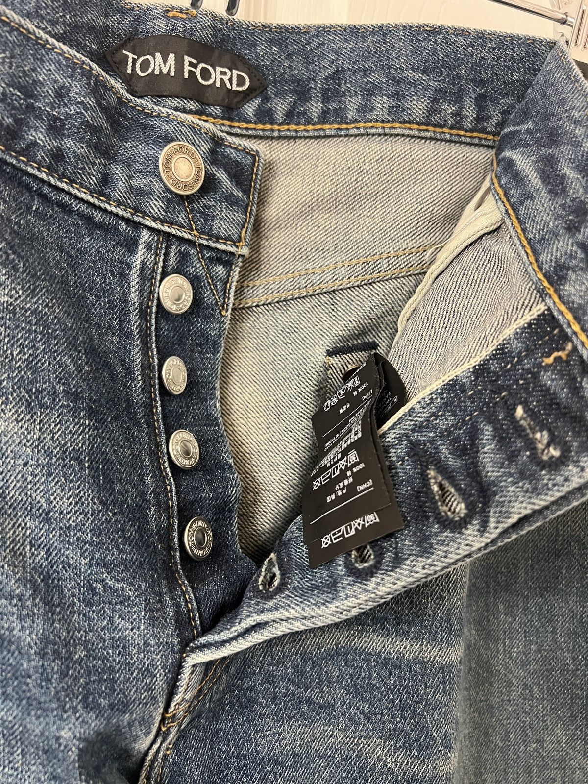 Tom Ford Vintage Tom Ford Selvedge Straight Jeans 38x30 Made in US Size US 38 / EU 54 - 5 Thumbnail
