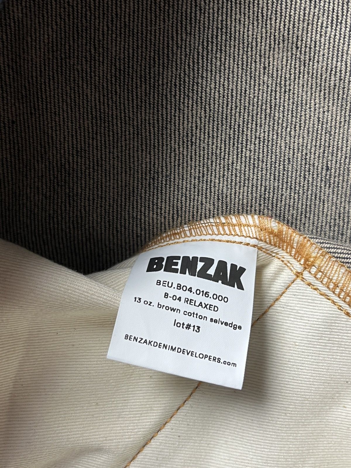 Benzak Denim Developers Benzak Denim Developers Selvedge Jeans Portugal Size 29 Size US 29 - 9 Thumbnail