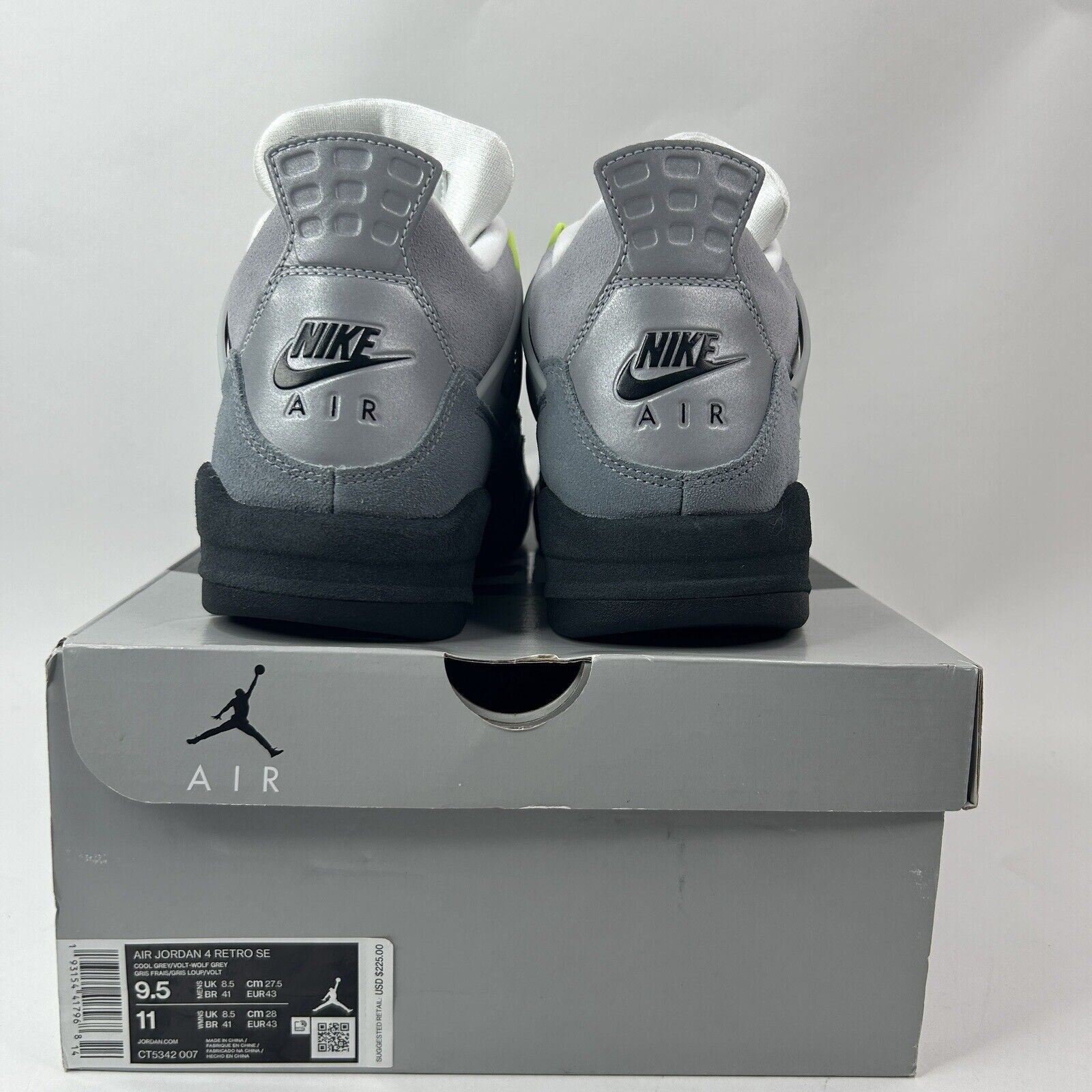 Nike Nike Air Jordan 4 Retro SE “Neon 95” 2024 Size US 9.5 / EU 42-43 - 4 Thumbnail