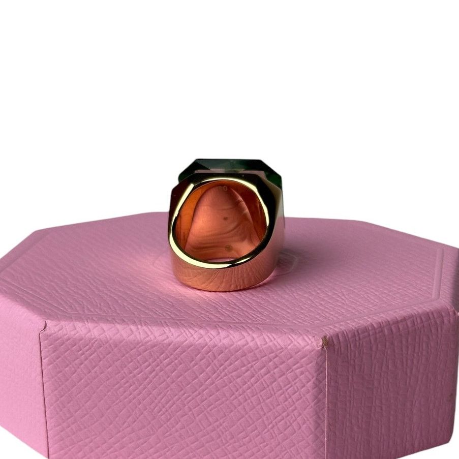 Swarovski Swarovski Numina cocktail ring Octagon cut, Green Size 9 /60 Size ONE SIZE - 7 Thumbnail
