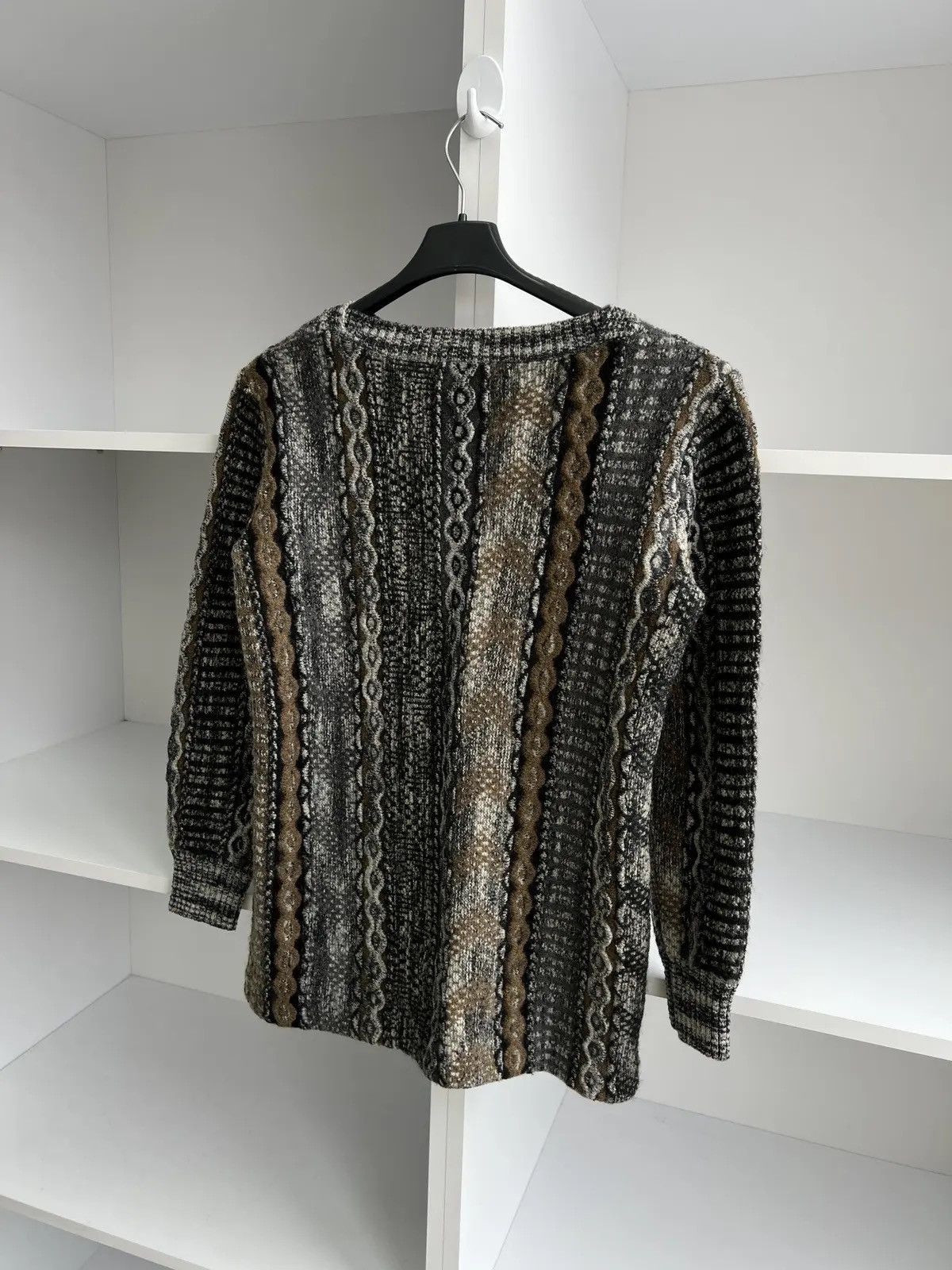 Missoni × Vintage Vintage Missoni wool Embroidered sweater Size US M / EU 48-50 / 2 - 7 Thumbnail