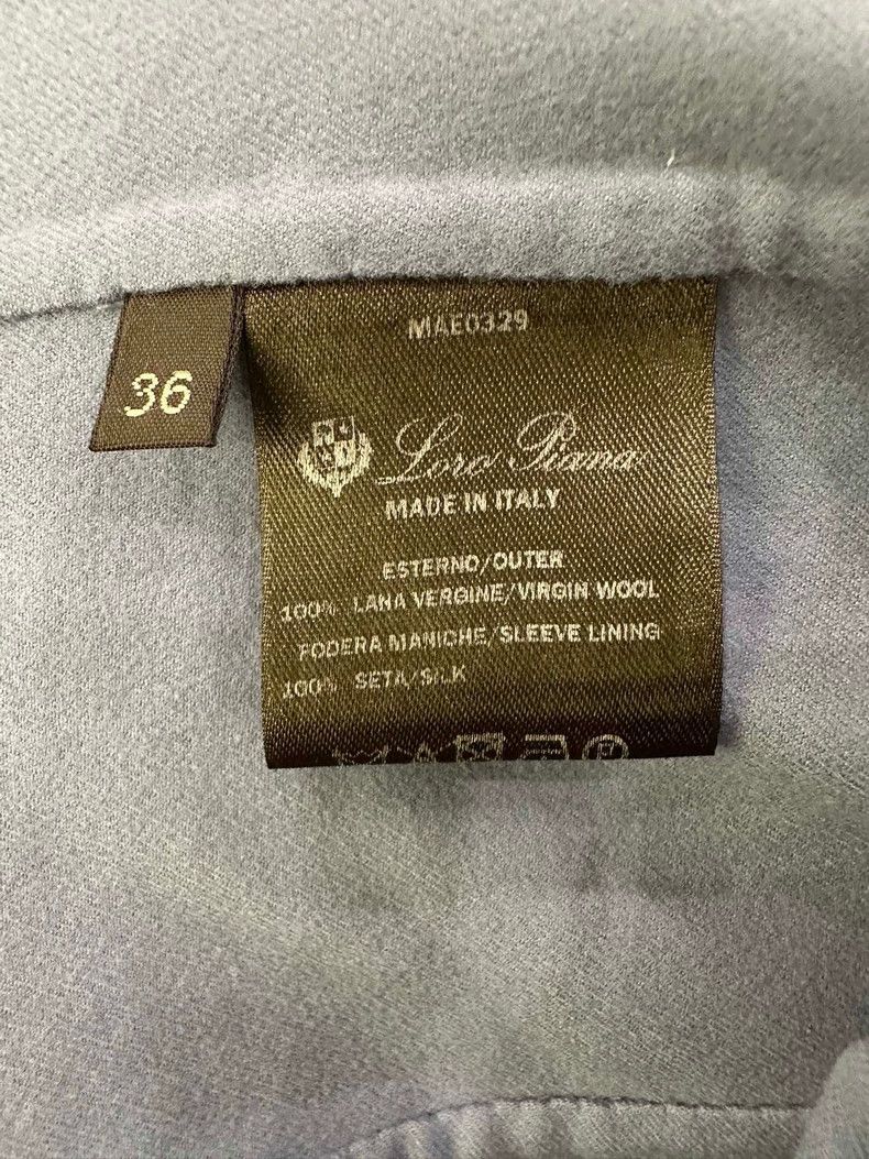 Loro Piana LORO PIANA Medium-long slim suit jacket Size S / US 4 / IT 40 - 6 Thumbnail