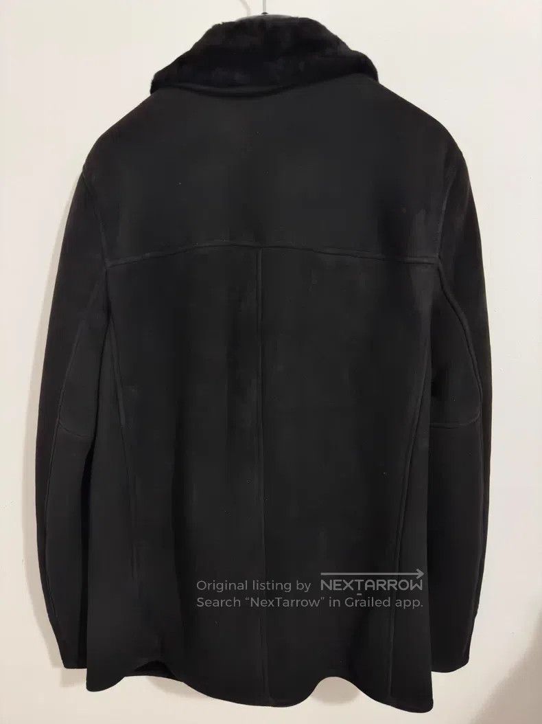 Saint Laurent Paris Saint Laurent Paris Black Samurai Lamb Fur Lined Jacket Size US M / EU 48-50 / 2 - 2 Thumbnail