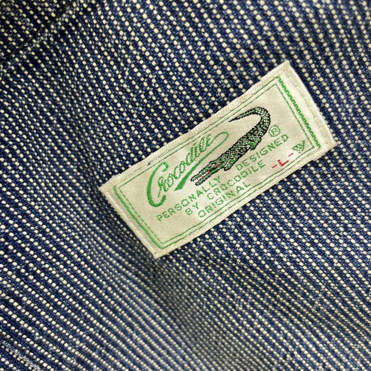 Lacoste × Vintage 💥Vintage Crocodile Workwear Jacket Size US L / EU 52-54 / 3 - 8 Thumbnail