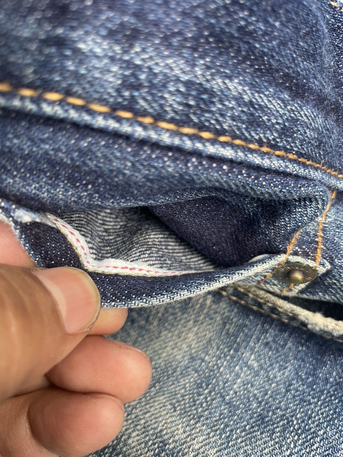 Japanese Brand × Uniqlo Uniqlo Selvedge Jeans Size US 34 / EU 50 - 21 Thumbnail