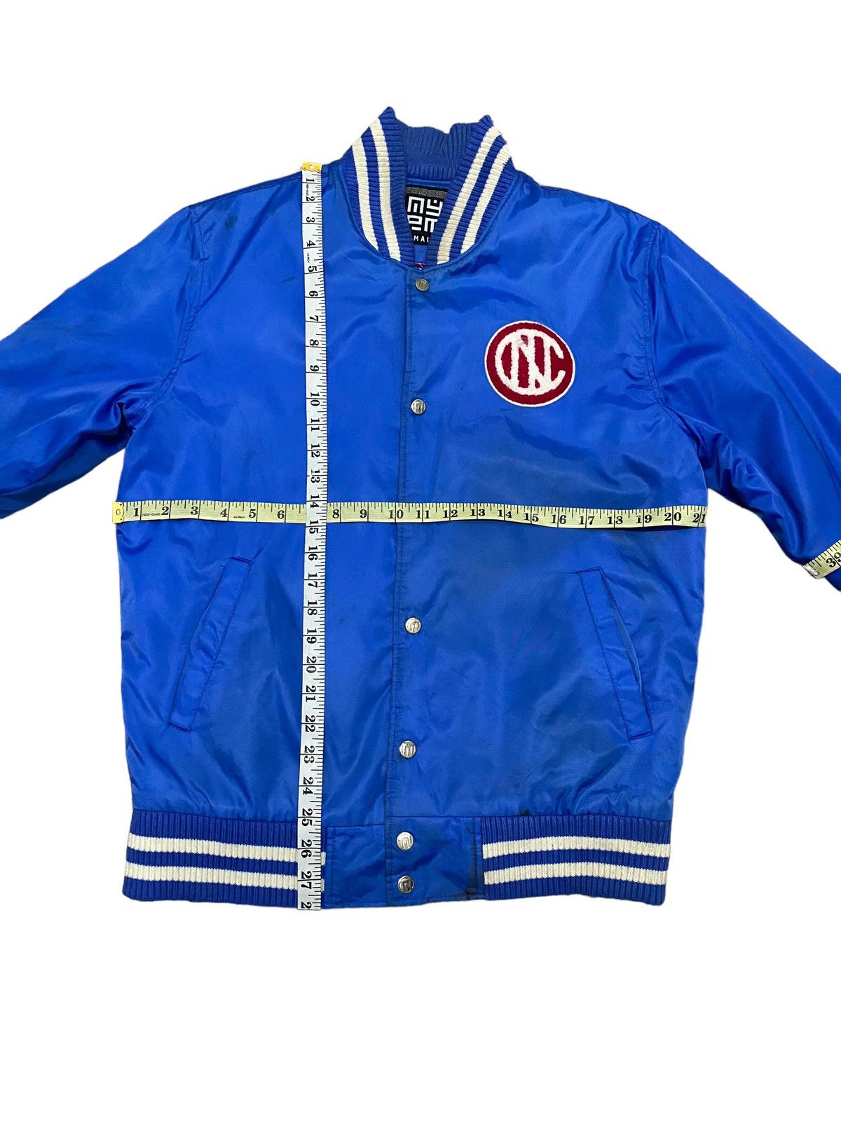 Vintage Vintage Nasty embroidery varsity jacket Size US S / EU 44-46 / 1 - 3 Thumbnail