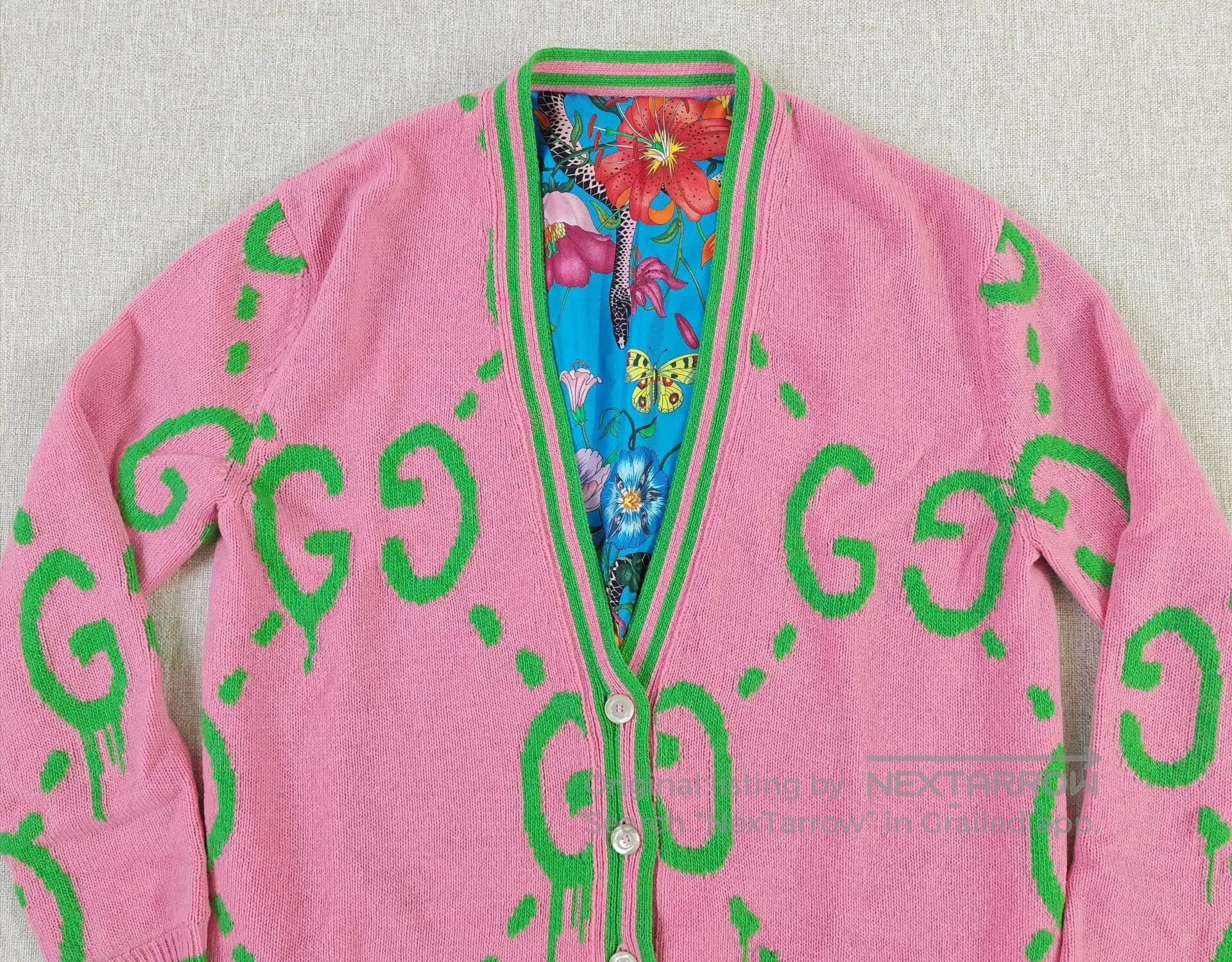 Gucci Gucci Women's Double G Knit Cardigan. Size S / US 4 / IT 40 - 2 Thumbnail