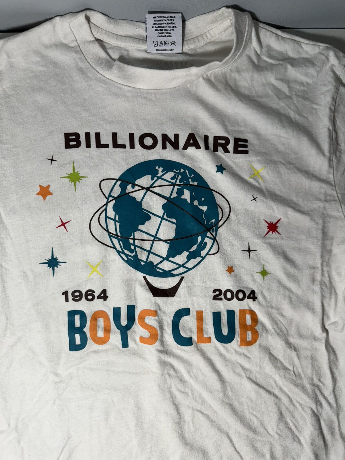 Billionaire Boys Club Billionaire Boys Club BBC World Globe Tee Shirt Medium Size US M / EU 48-50 / 2 - 2 Thumbnail
