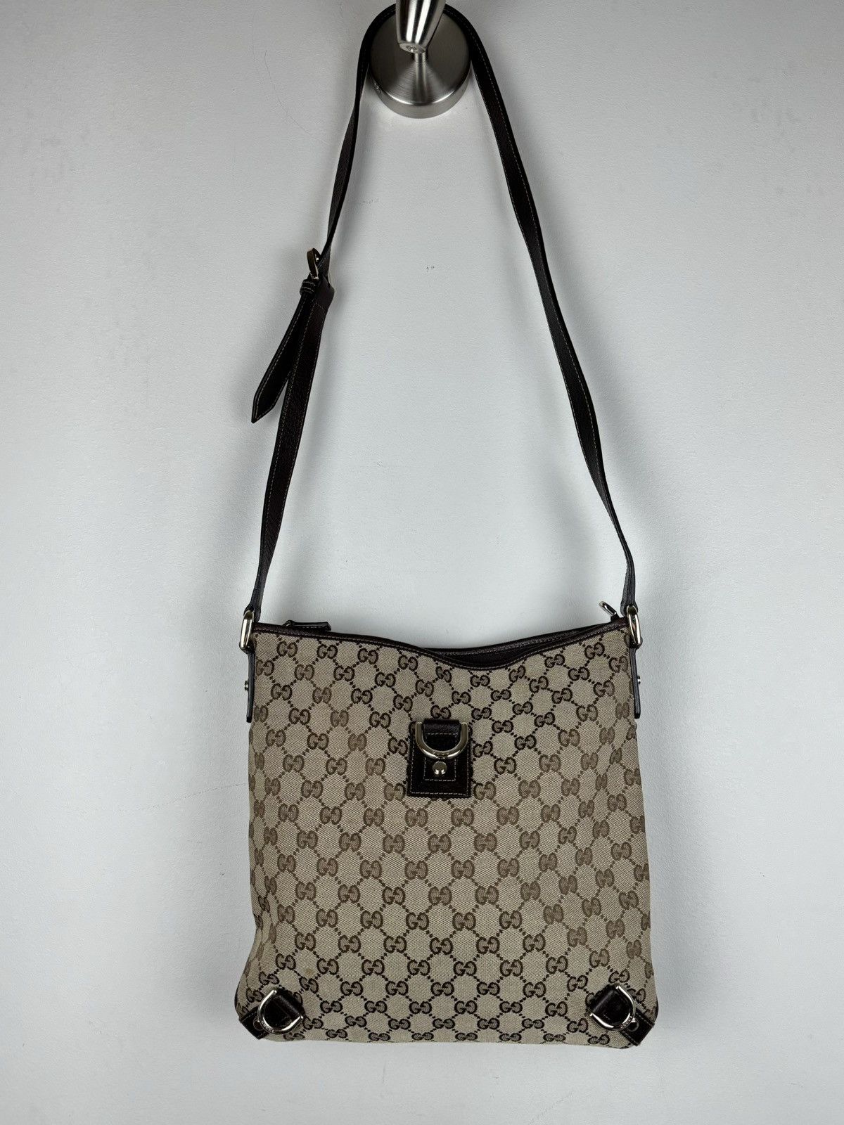 Gucci Luxury shoulder messenger bag Gucci Abbey GG original item Size ONE SIZE - 3 Thumbnail