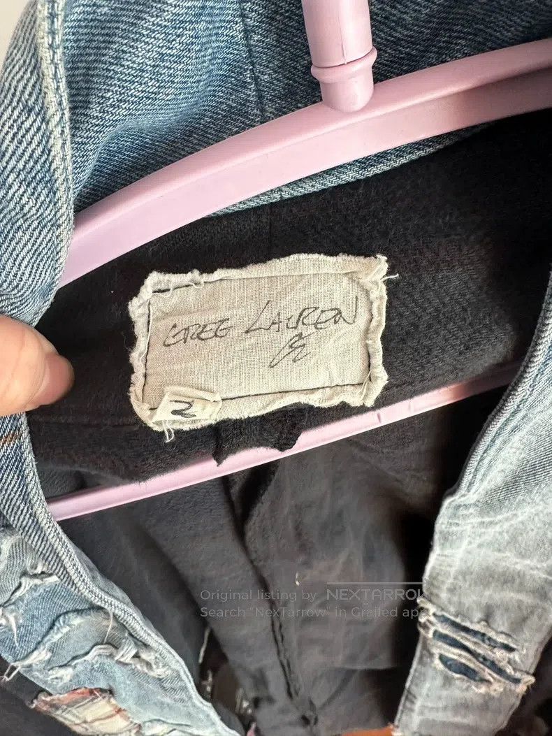 Greg Lauren Greg Lauren Distressed patchwork robe Size US M / EU 48-50 / 2 - 4 Thumbnail