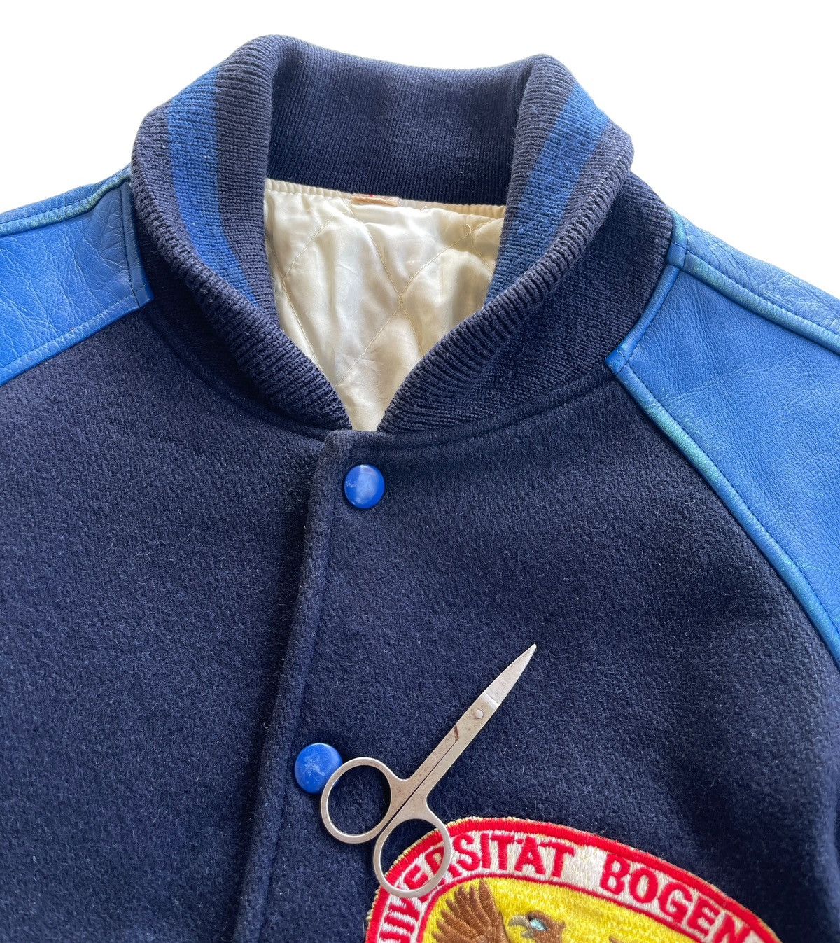 Vintage 90s Village Stone Varsity Jacket