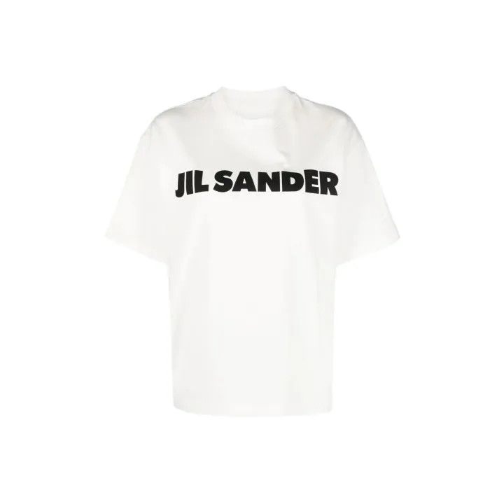 Jil Sander JIL SANDER FW22 Logo Print Short Sleeve T-Shirt 0079 Size S / US 4 / IT 40 - 1 Thumbnail