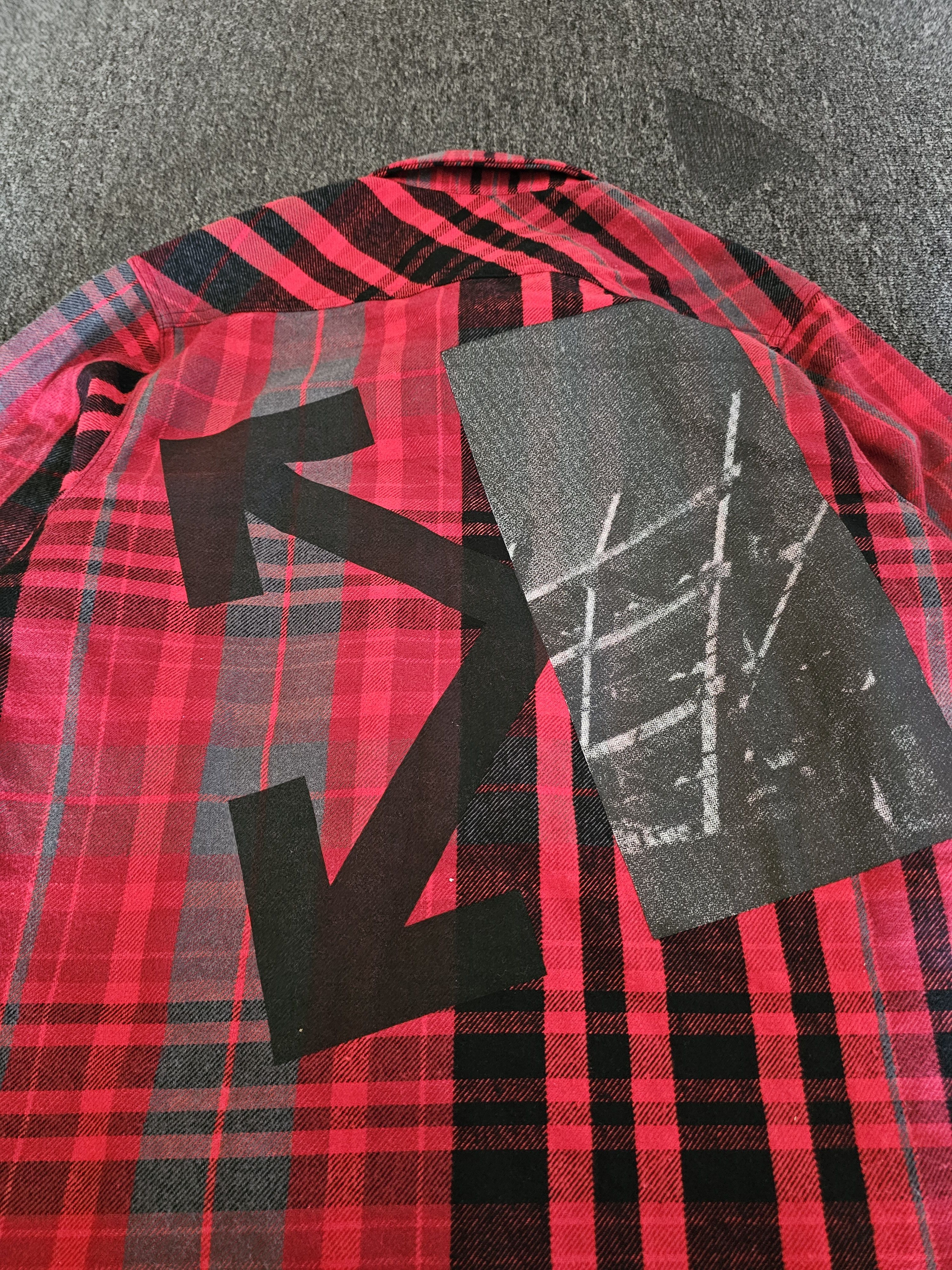 Off-White Off-White Men's Oversized Thick Shirt Size M Size US M / EU 48-50 / 2 - 5 Thumbnail