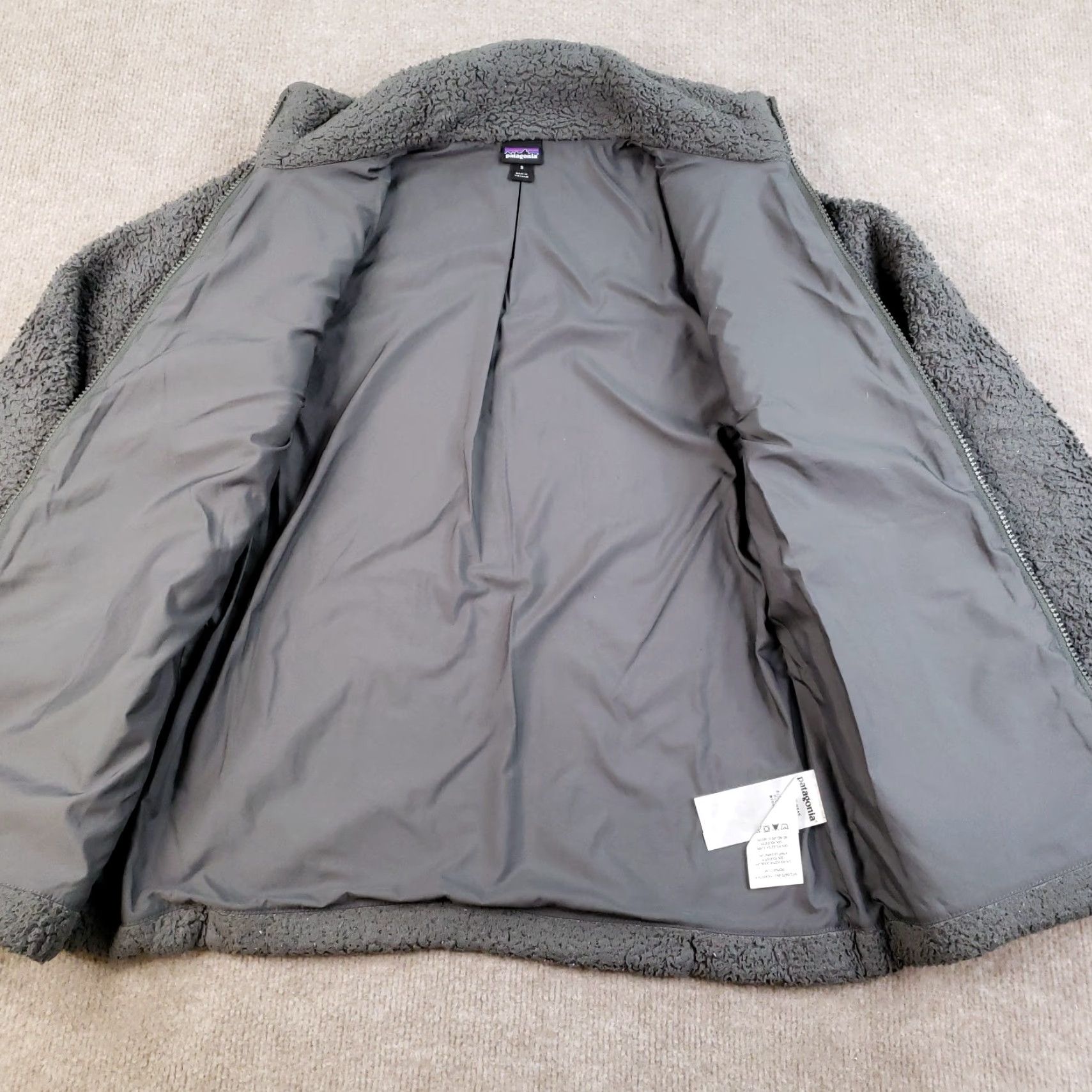 Patagonia Patagonia Jacket Womens Small Gray Los Gatos Full Zip Fleece Pile Cozy Logo Pockets Classic Flaw ZZ Size S / US 4 / IT 40 - 7 Thumbnail