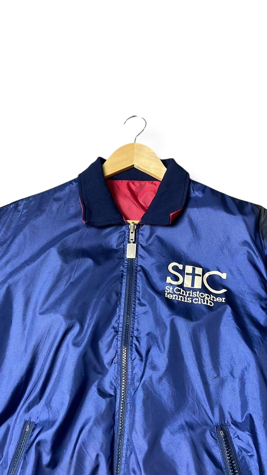 Japanese Brand St Christopher Tennis Club Reversible Jacket (63) Size US XS / EU 42 / 0 - 3 Thumbnail