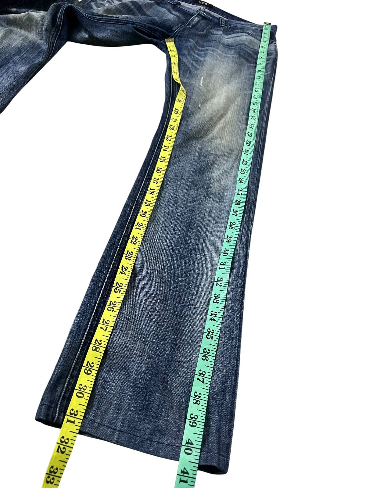 Burberry Burberry Black Label Mud Wash Jean Size US 31 - 18 Thumbnail