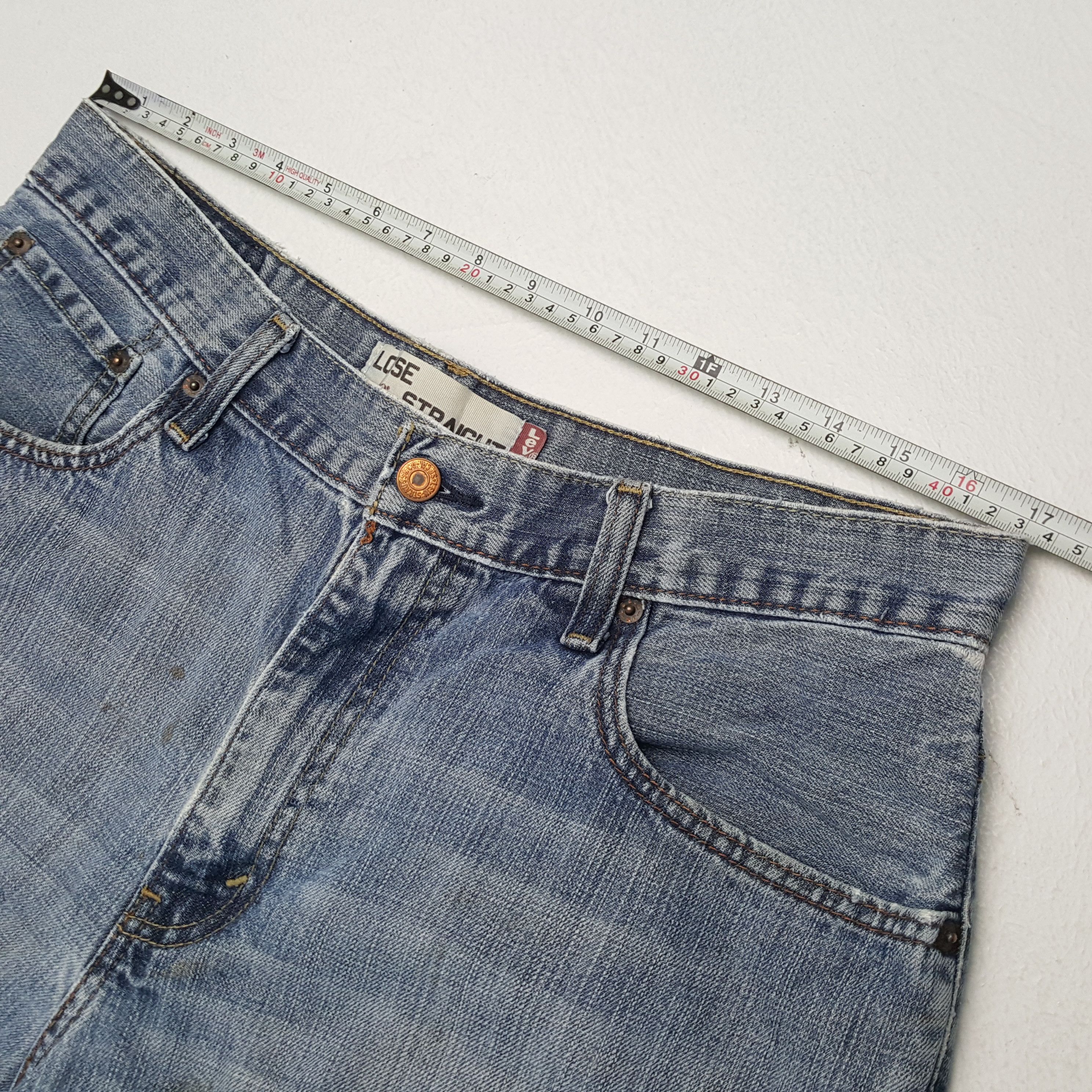 Levi's × Vintage Vintage LEVI'S American Style Distressed Shorts Jeans Size US 34 / EU 50 - 5 Thumbnail