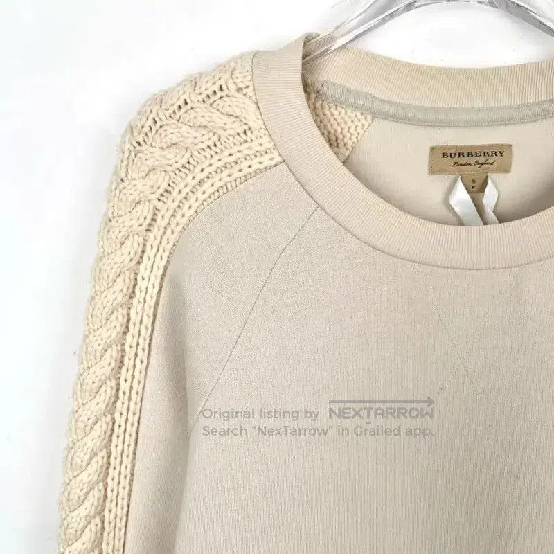 Burberry Burberry Beige Cotton Men's Sweatshirt. Size US S / EU 44-46 / 1 - 3 Thumbnail