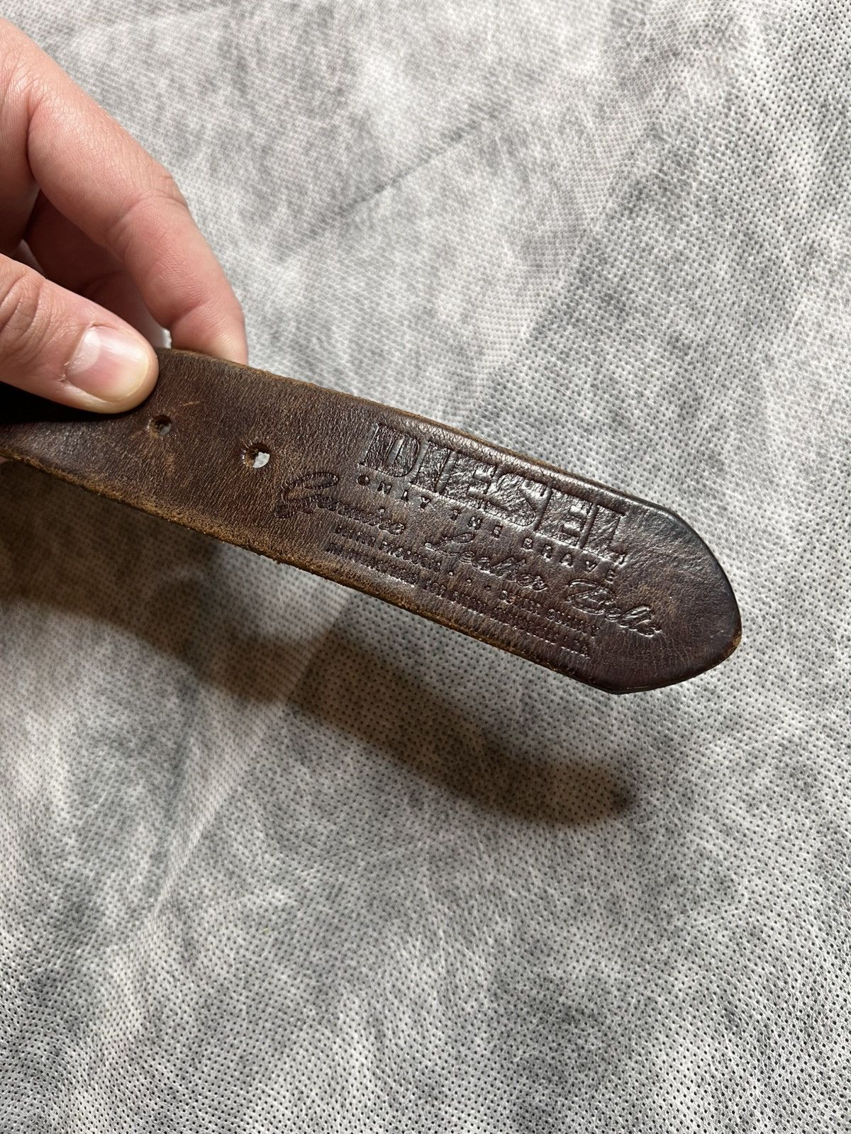 Diesel Diesel Leather Belt Size ONE SIZE - 6 Thumbnail