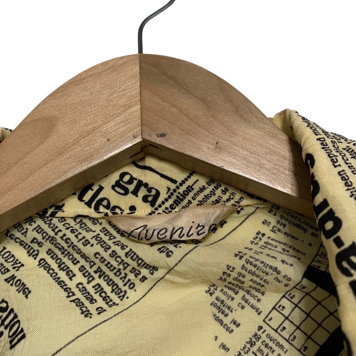 Japanese Brand Arenizo Newspaper Jacket Size XL / US 12-14 / IT 48-50 - 5 Thumbnail