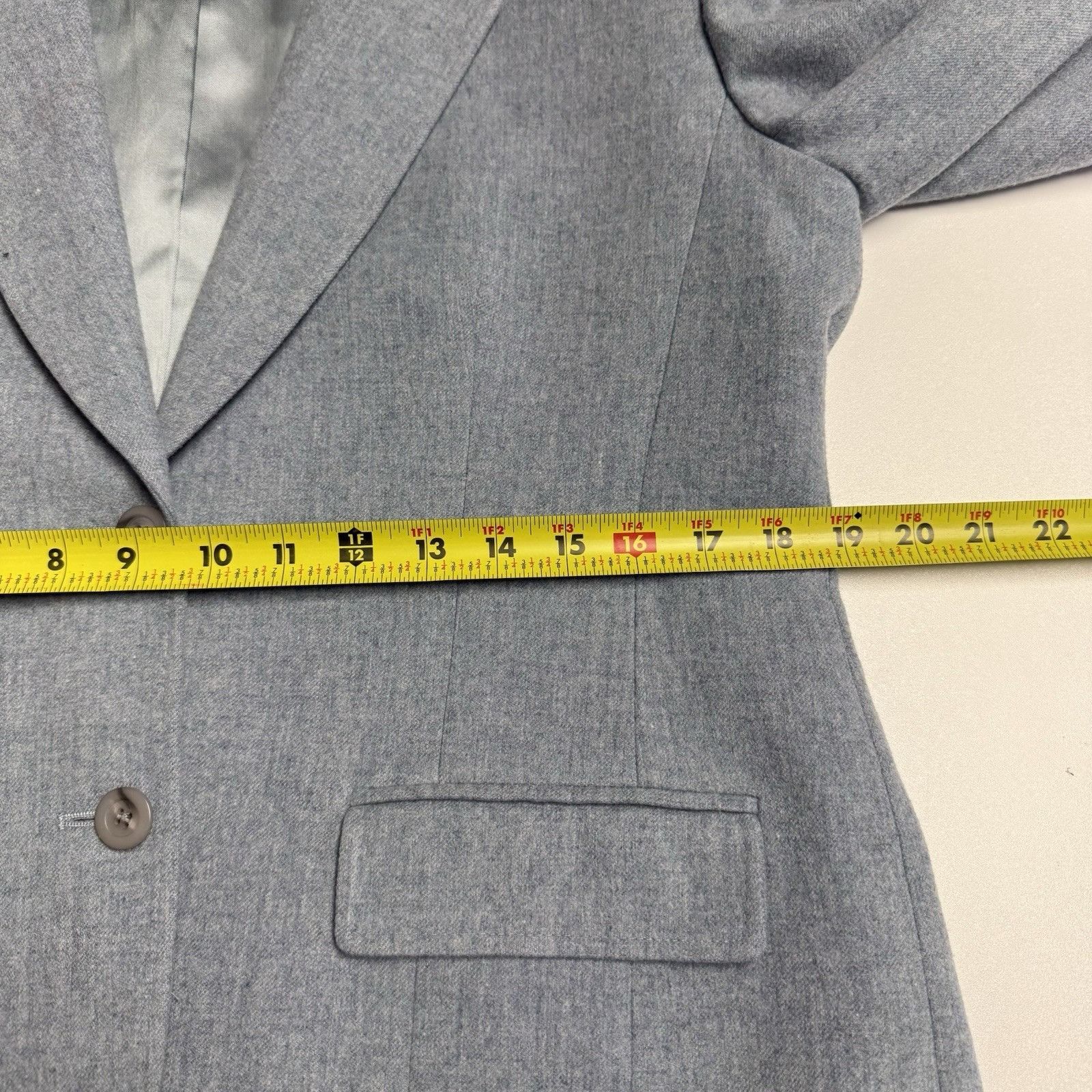 Pendleton Vintage Pendleton Womens Sport Coat Blazer Size 12 Blue 100% Size XL / US 12-14 / IT 48-50 - 7 Thumbnail