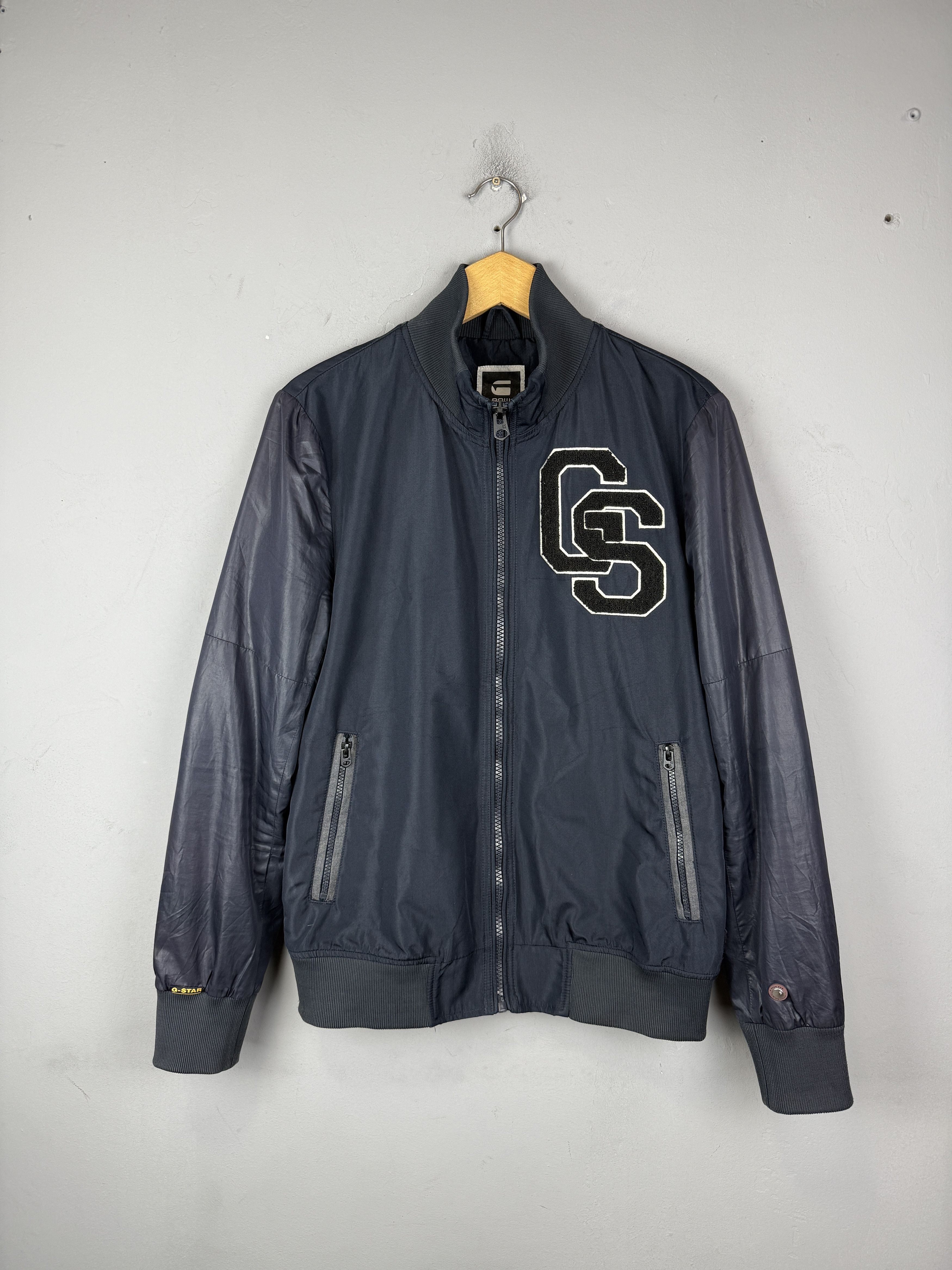 G-Star G-Star Raw Baseball Bonded Bomber Back Logo Nylon Dark Blue Size US L / EU 52-54 / 3 - 2 Thumbnail