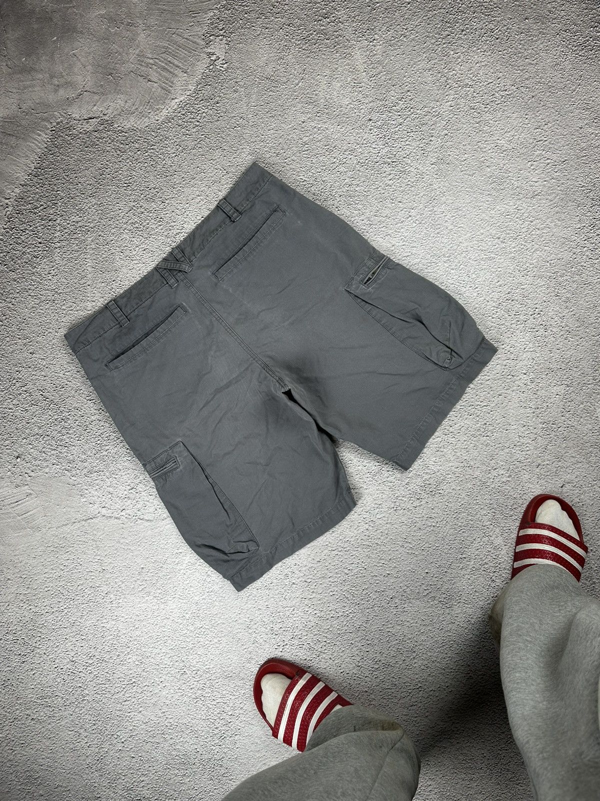 Nike Vintage Nike Cargo Faded Shorts Baggy Ripstop Y2K Size US 30 / EU 46 - 2 Thumbnail