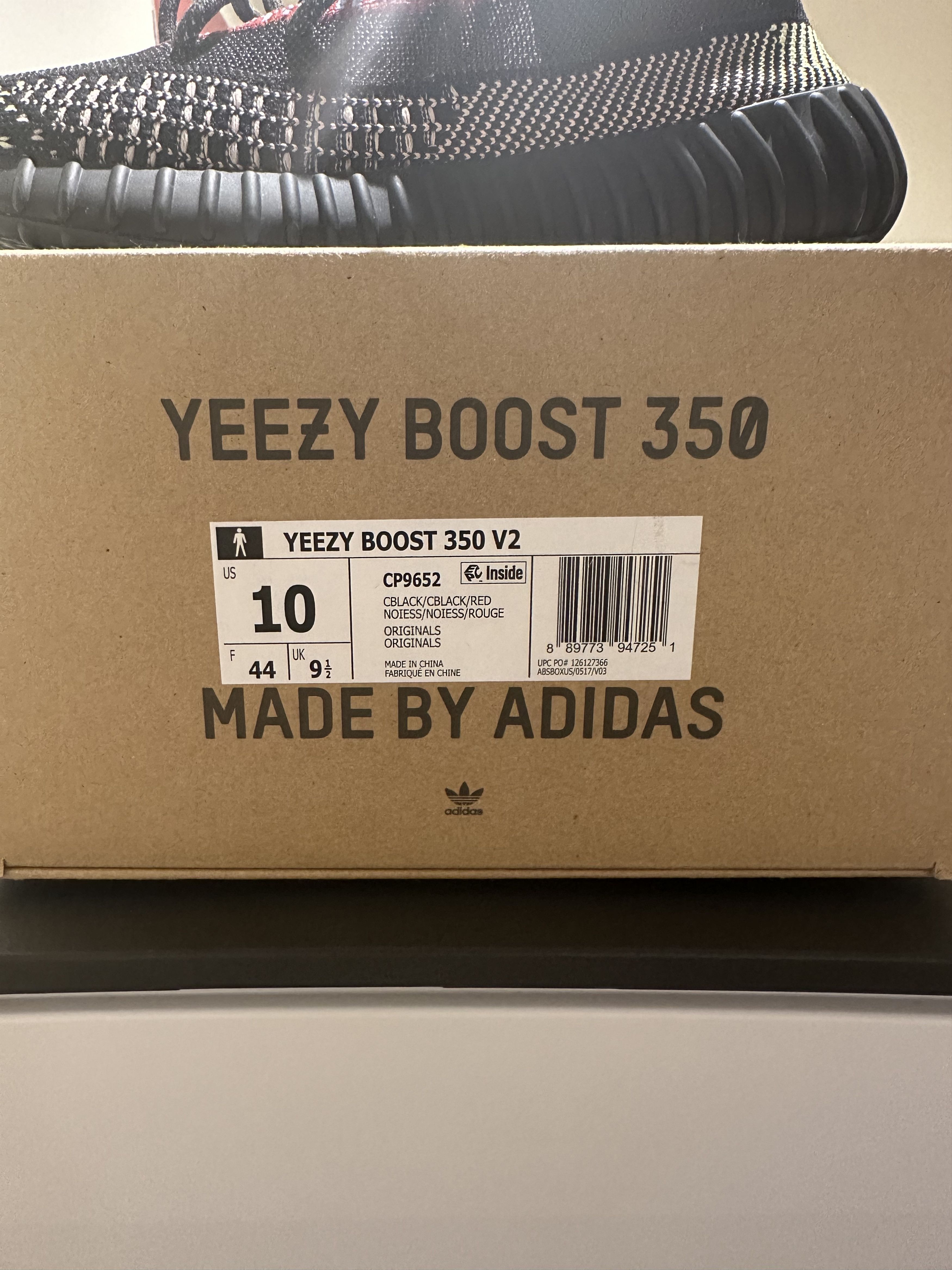 Adidas × Kanye West Adidas Yeezy Boost 350 V2 Yecheil (Non-Reflective) Size US 10.5 / EU 43-44 - 6 Thumbnail
