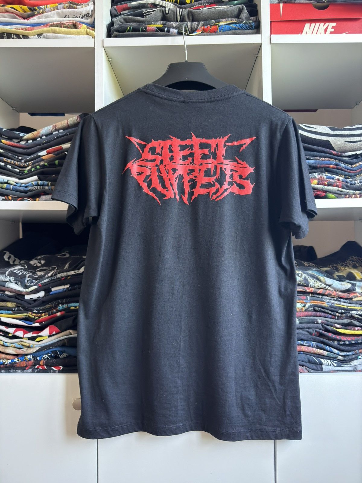 Band Tees × Vintage Vintage Steel Puppets Deathcore Band Tee Size US S / EU 44-46 / 1 - 4 Thumbnail