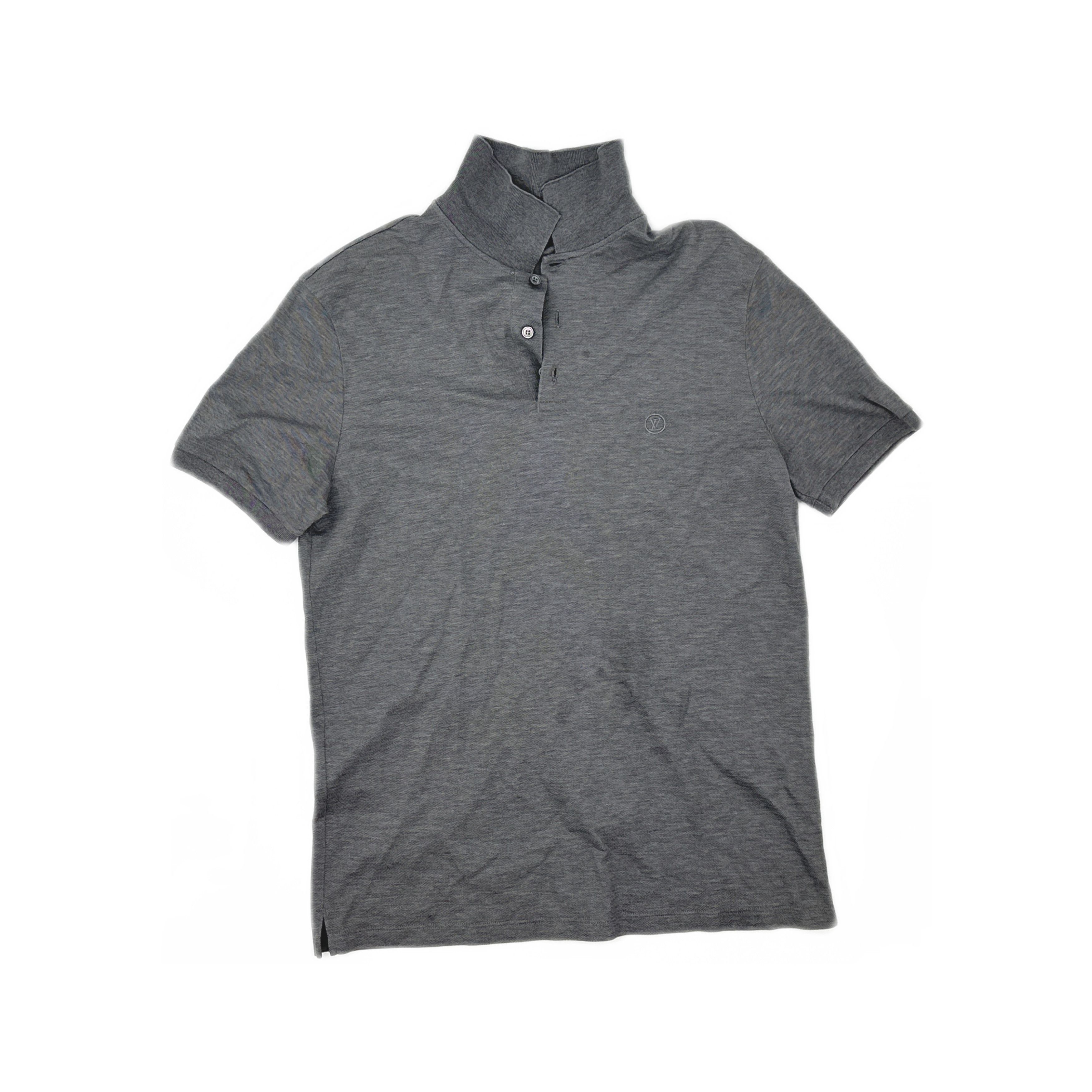 Louis Vuitton Louis Vuitton Embroidered Logo Polo Shirt Size M Size US M / EU 48-50 / 2 - 1 Thumbnail