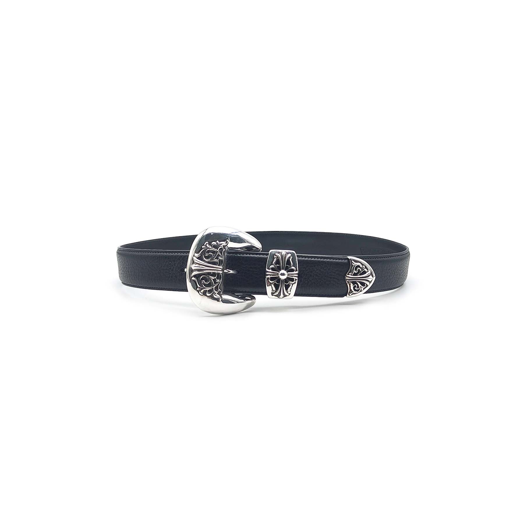 Chrome Hearts Chrome Hearts Silver Vine Floral Three-Piece Belt Size 40 - 2 Thumbnail