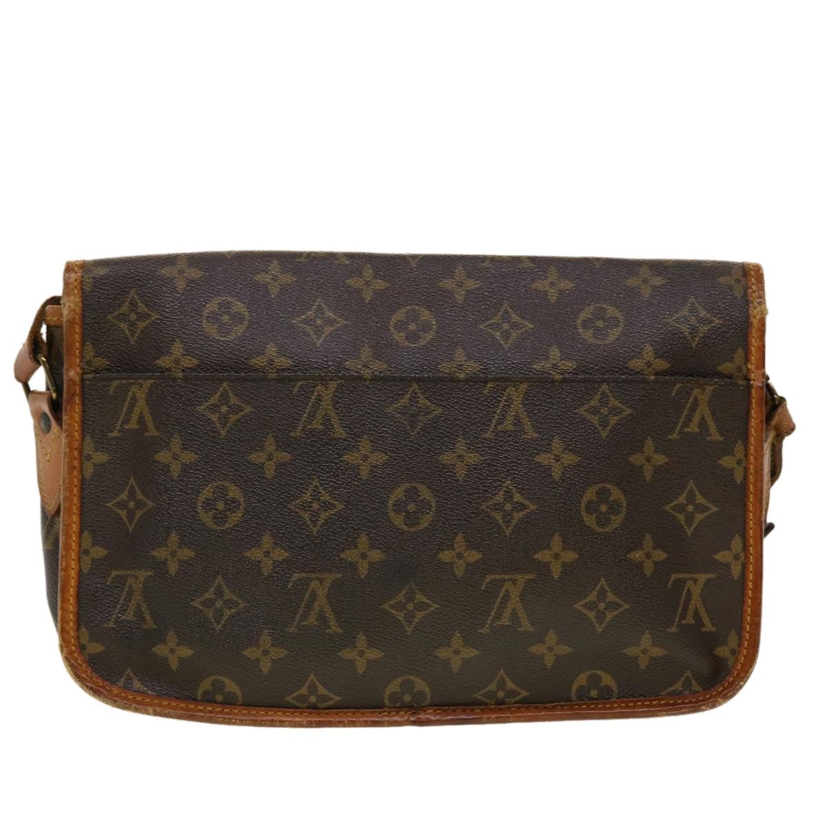 Louis Vuitton LOUIS VUITTON Monogram Gibeciere MM Shoulder Bag M42247 Size ONE SIZE - 2 Thumbnail