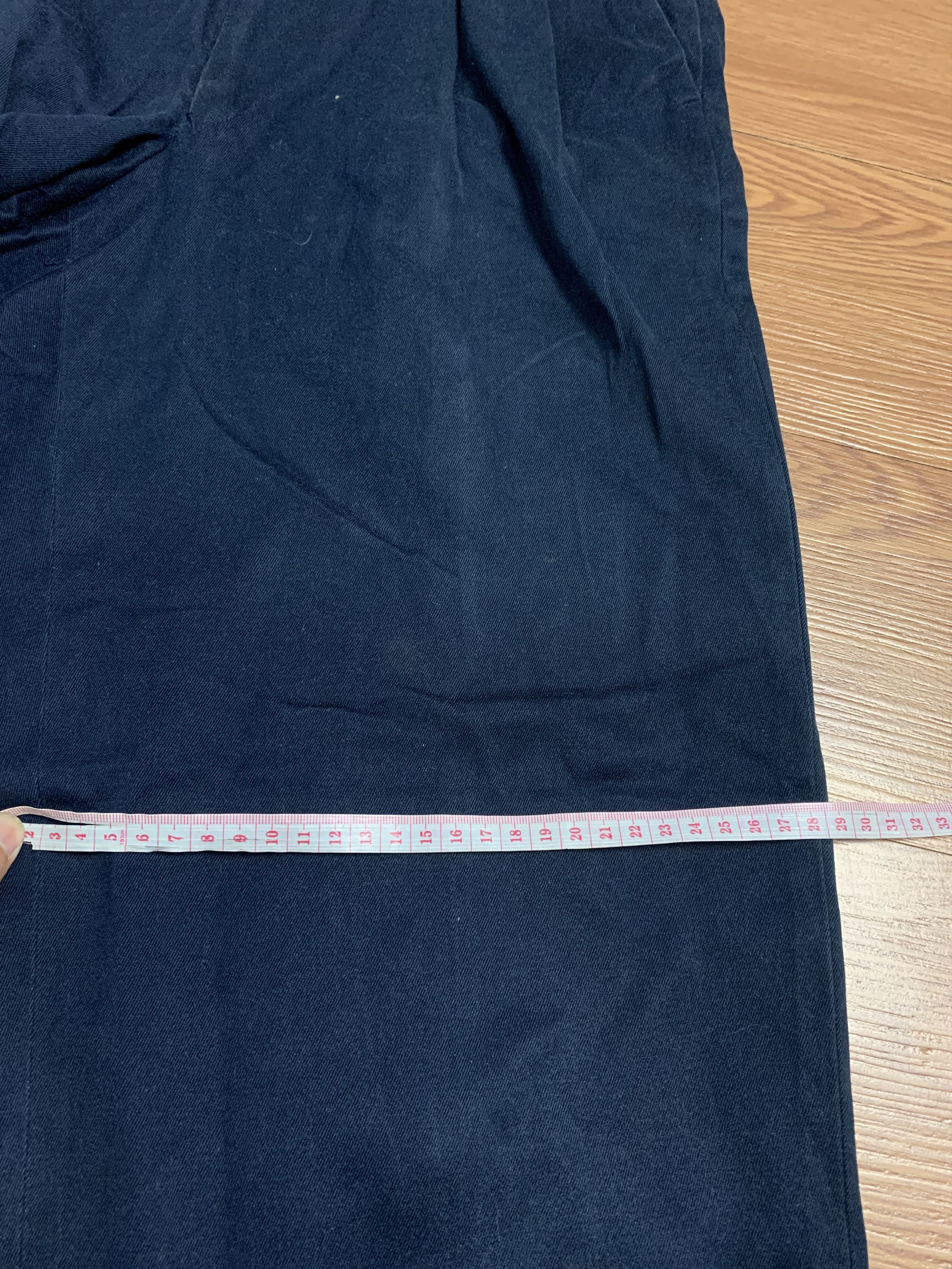 Yohji Yamamoto Vintage Yohji Yamamoto Pleated Wide Pants Size US 28 / EU 44 - 15 Thumbnail