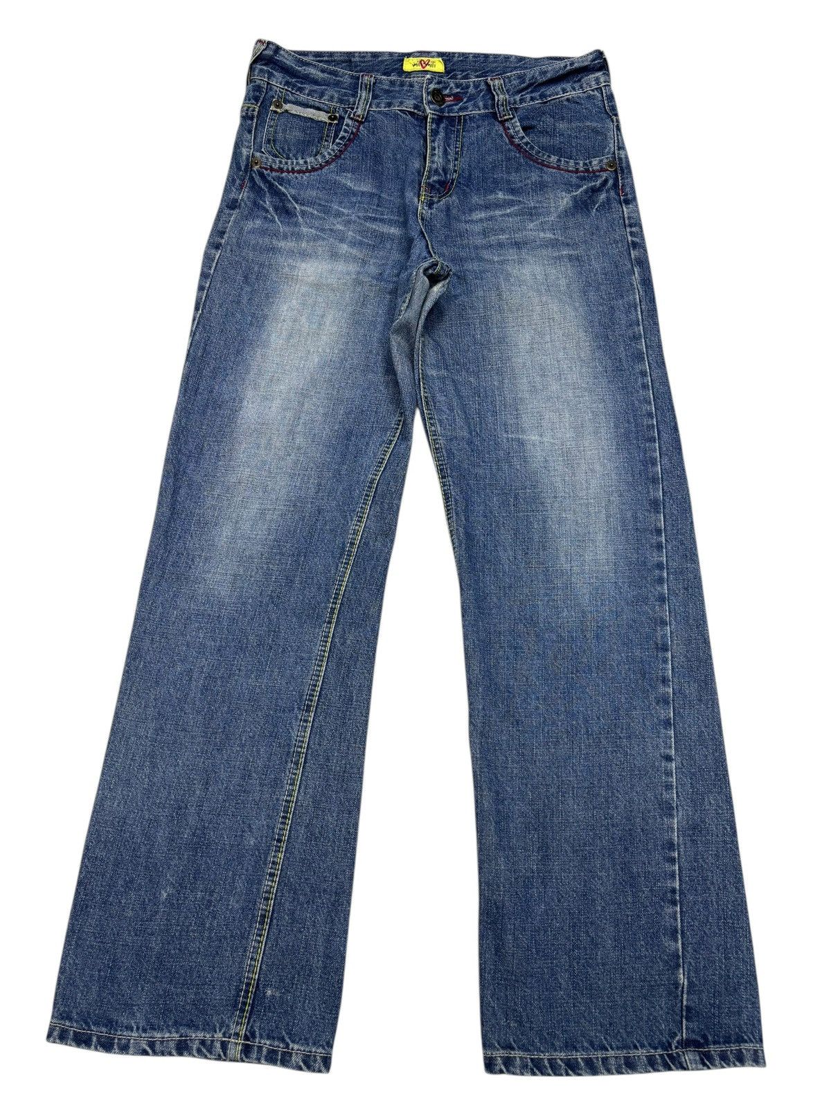 Tornado Mart FLARE JEANS MILI❤️MILI TORNADO MART STYLE 90s JAPANESE DENIM Size US 32 / EU 48 - 1 Thumbnail