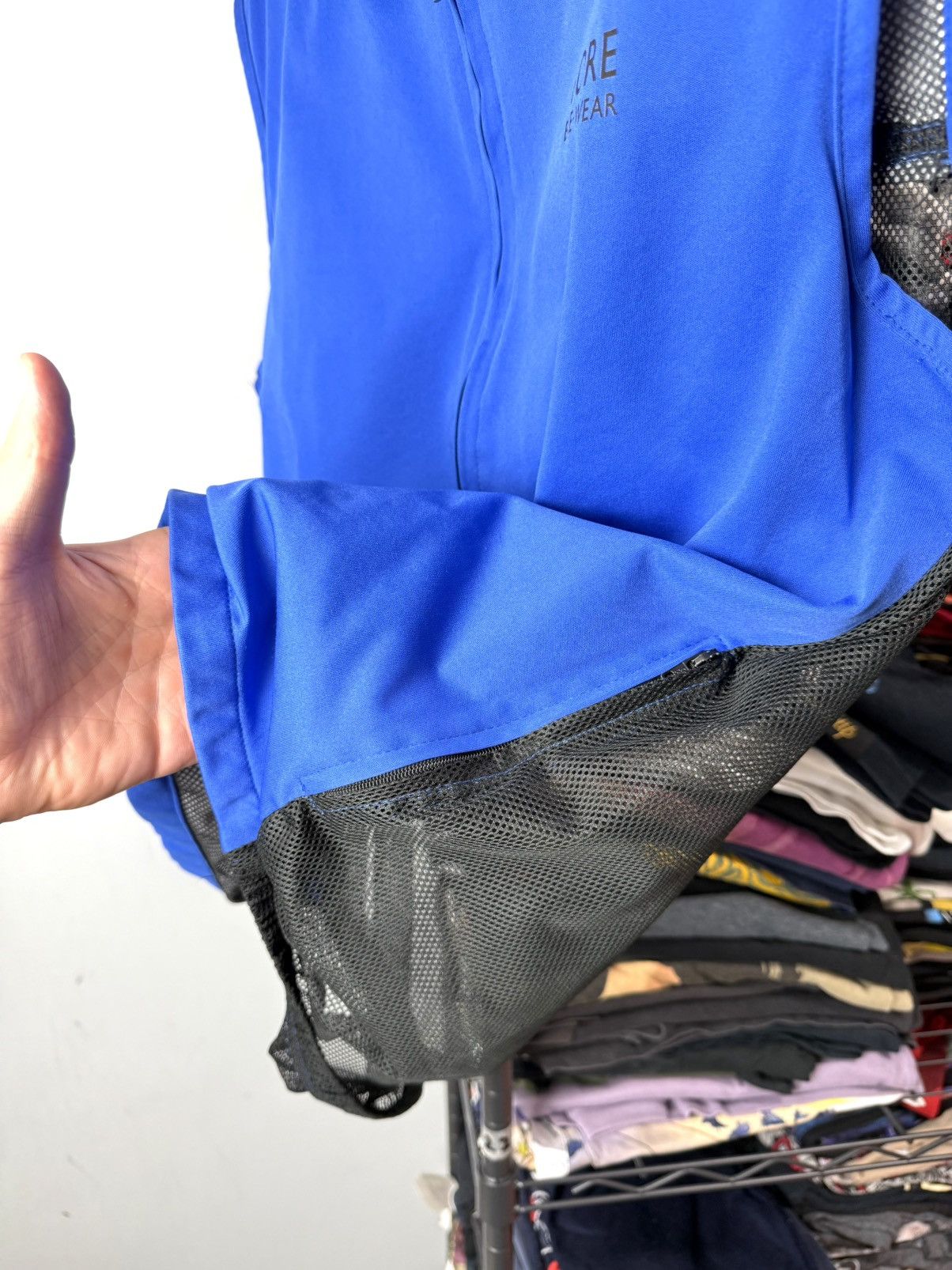 Goretex 1990s Vintage Gore Bike Wear Bicycle Windstopper Vest Rapha Size US L / EU 52-54 / 3 - 8 Thumbnail