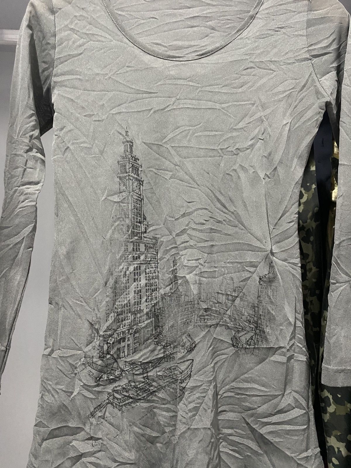 Issey Miyake Japanese Meshtop City Bridge issey AA0158 Size US S / EU 44-46 / 1 - 2 Thumbnail