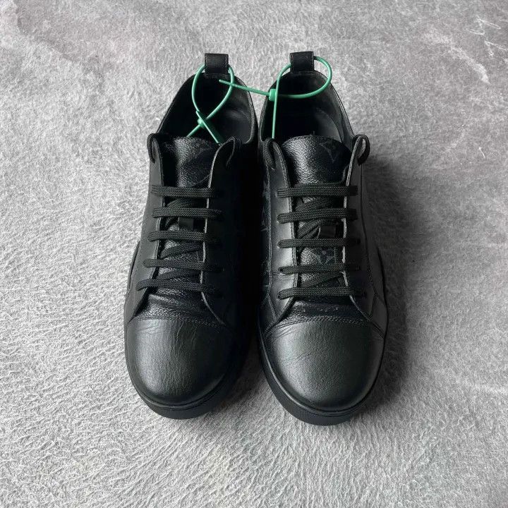 Louis Vuitton Louis Vuitton Match-Up Black Fashion Sneakers -2508 Size US 8.5 / EU 41-42 - 2 Thumbnail