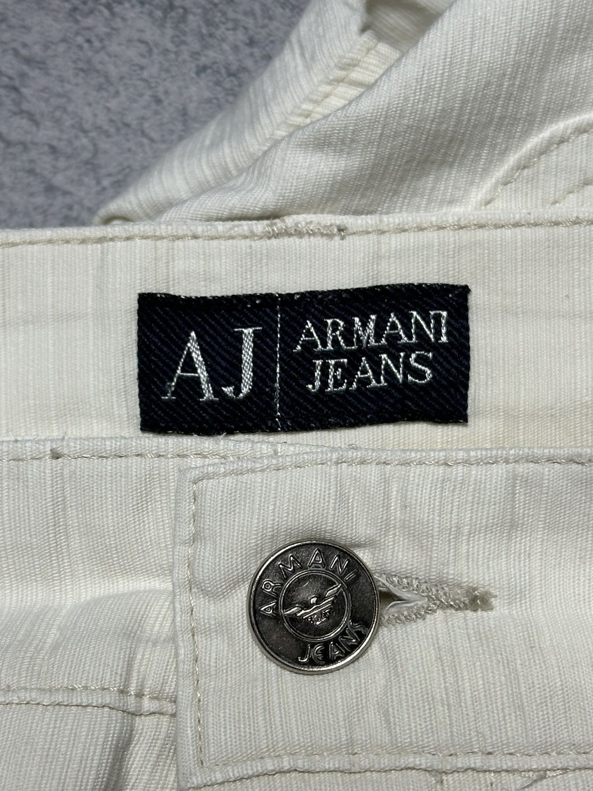 Giorgio Armani Vintage Armani Jeans Metal Logo Pants Jeans Size US 33 - 16 Thumbnail