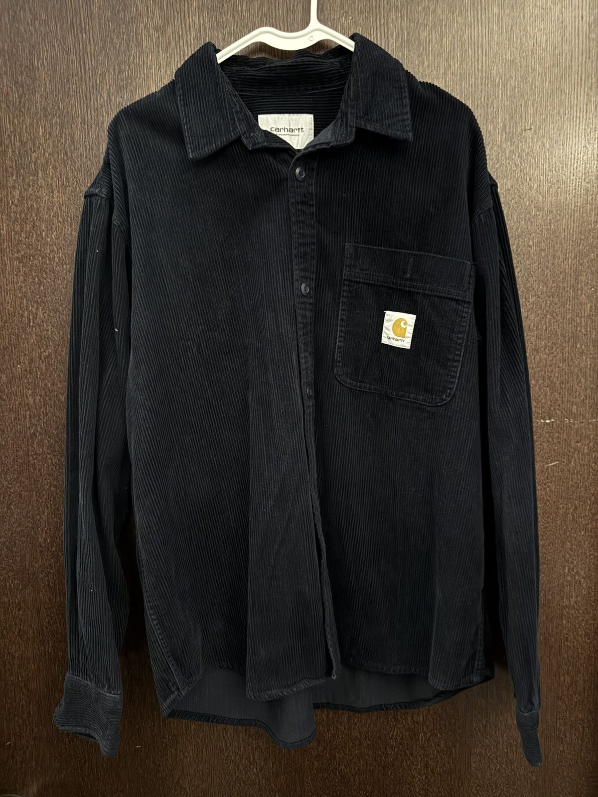 Carhartt Wip Long Sleeve Corduroy Flint Shirt Size US L / EU 52-54 / 3 - 1 Thumbnail