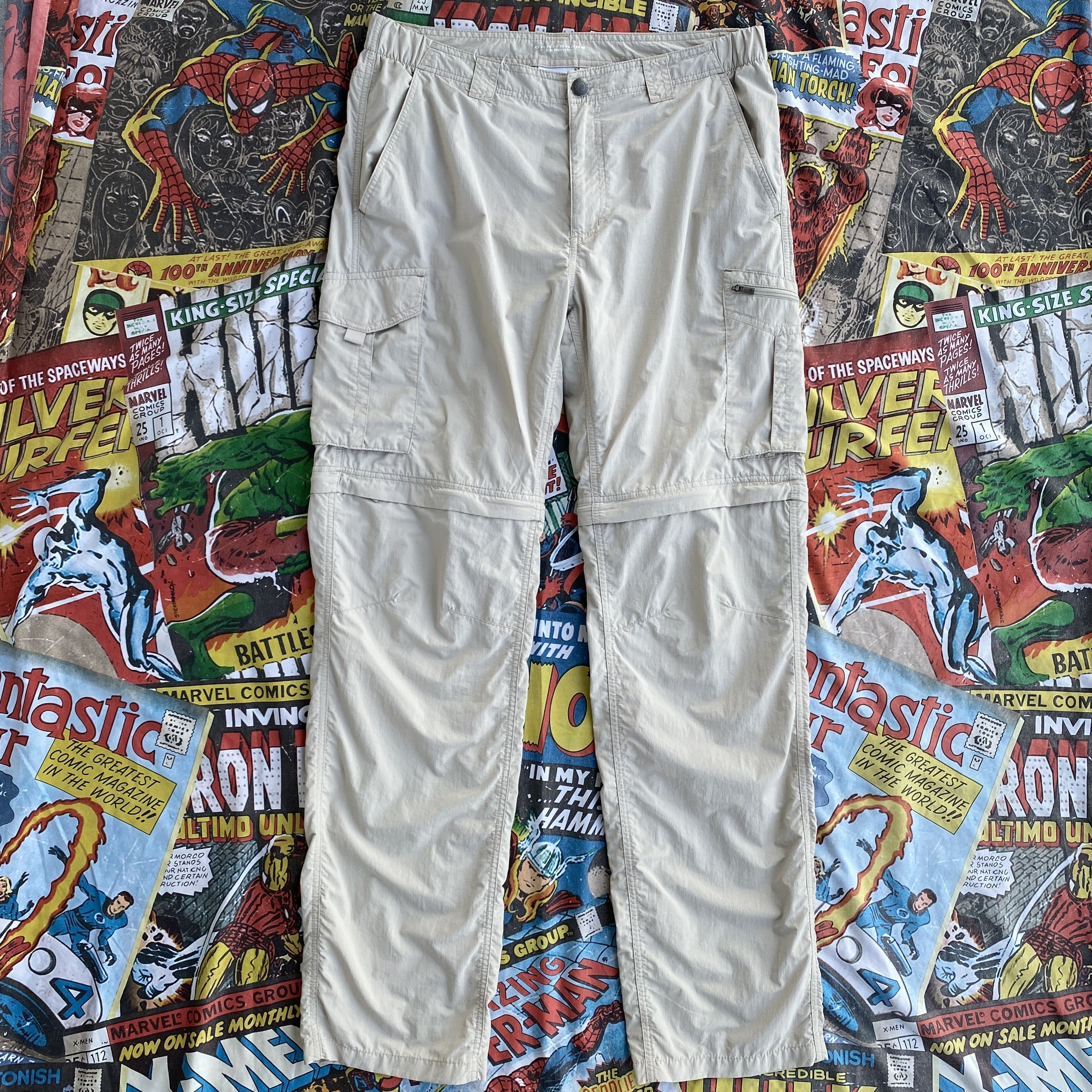 Columbia Columbia Omni-shade beige transformer pants - 34/34 Size US 34 / EU 50 - 1 Thumbnail
