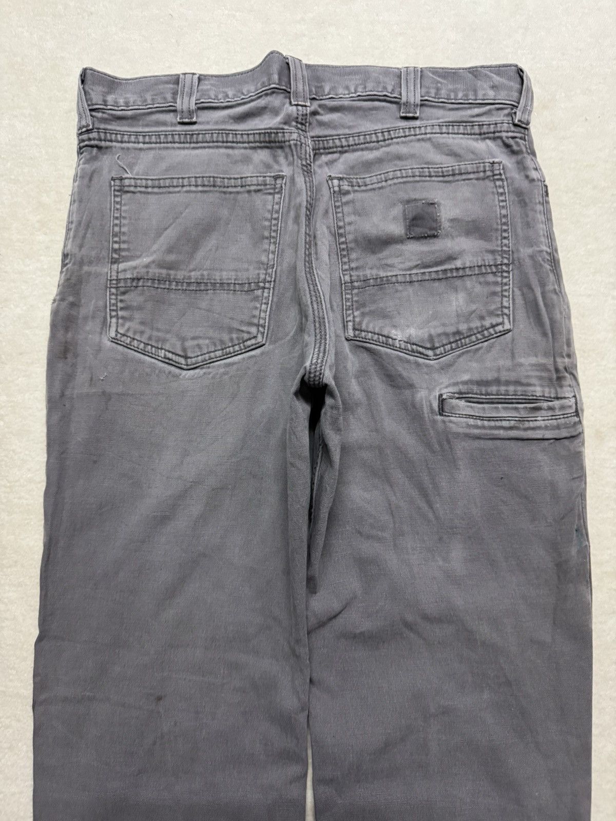 Carhartt VINTAGE 2000s CARHARTT RELAXED FIT THRASHED VERY WORN Size US 32 / EU 48 - 4 Thumbnail