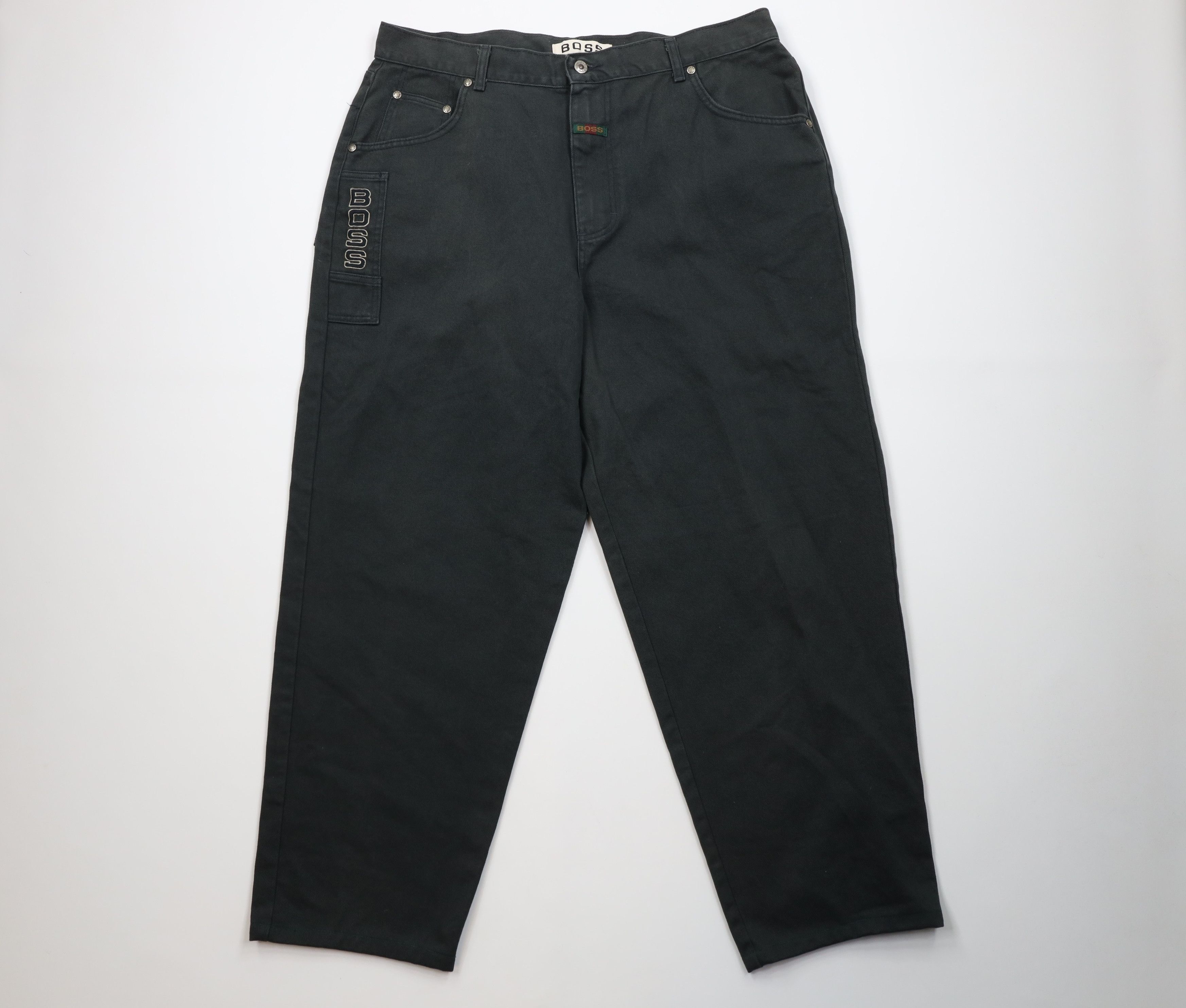 Vintage Deadstock Vintage 90s Boss Wide Leg Skateboard Jeans USA Size US 40 / EU 56 - 1 Thumbnail