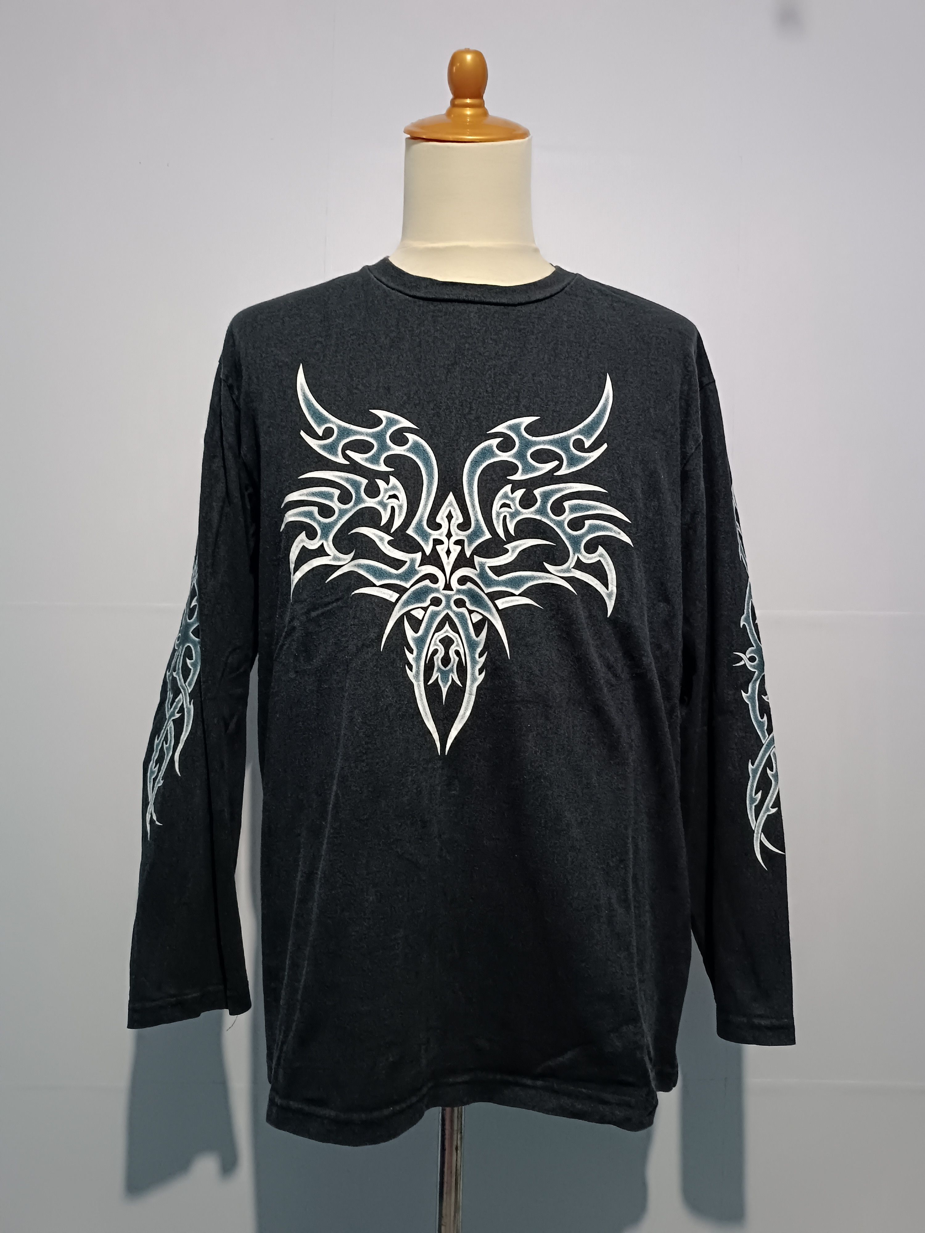Japanese Brand × Tribal Streetwear Vintage Tribal Japanese tattoo Size US M / EU 48-50 / 2 - 1 Thumbnail