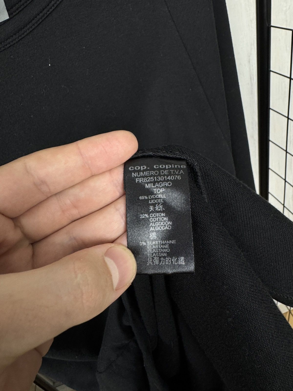 Cop Copine Cop. Copine Collector 25 ans black tunic dress avant garde Size S / US 4 / IT 40 - 9 Thumbnail